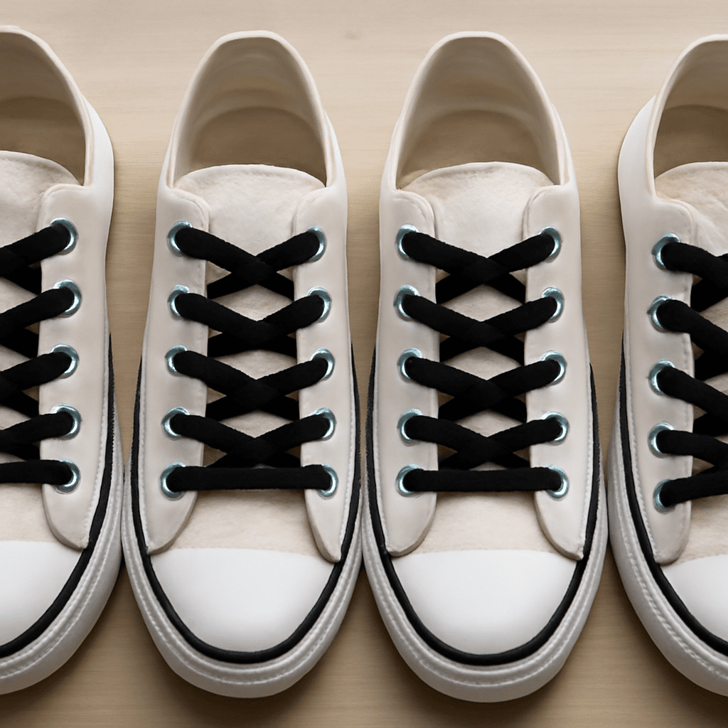 Shoe Lace Designs: Decorative Lacing Patterns With Steps