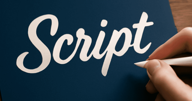 Exploring the Elegance of Script Fonts in Design